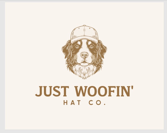 Just Woofin' Hat Co. logo